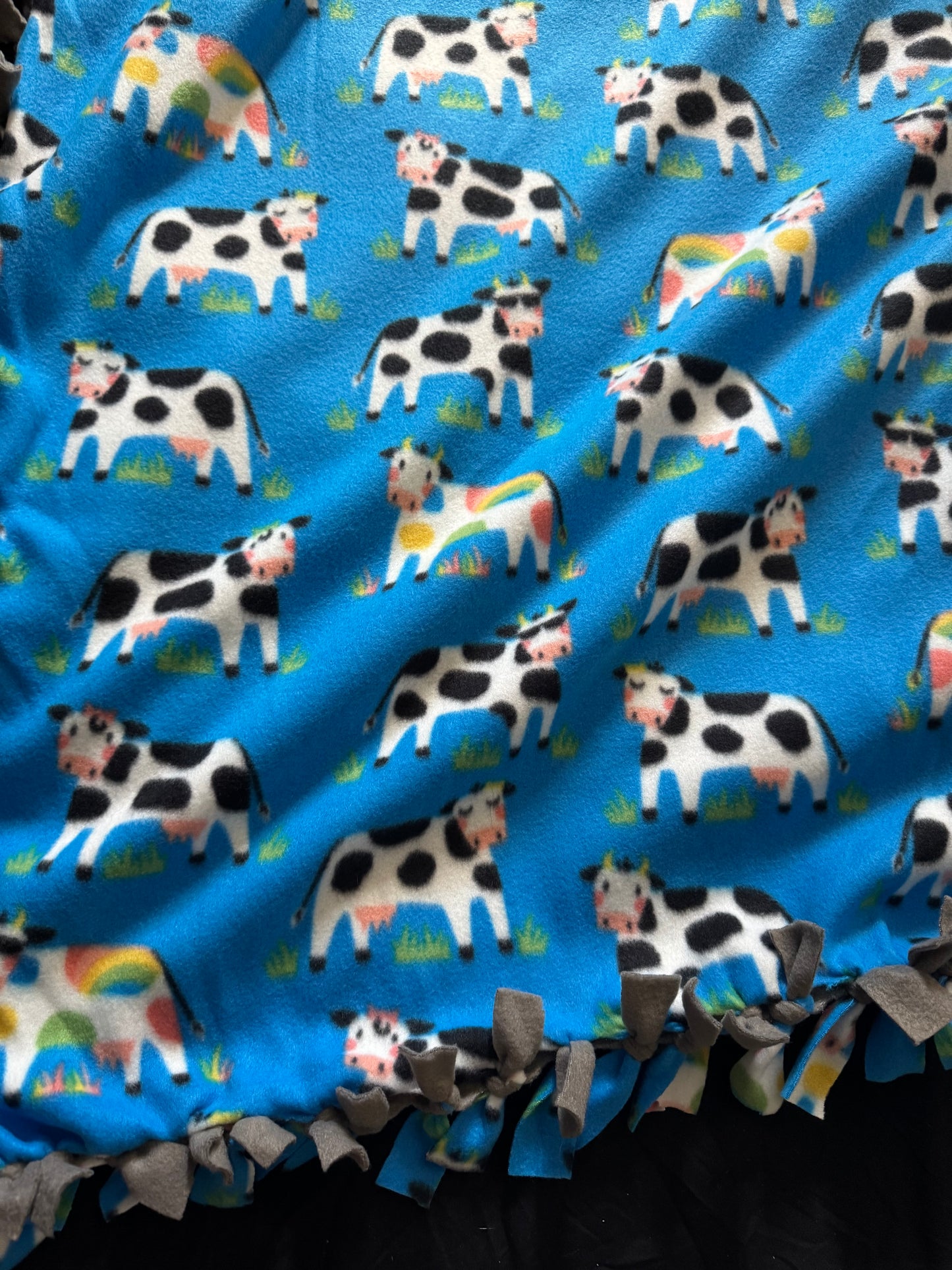 Tie blankets handmade