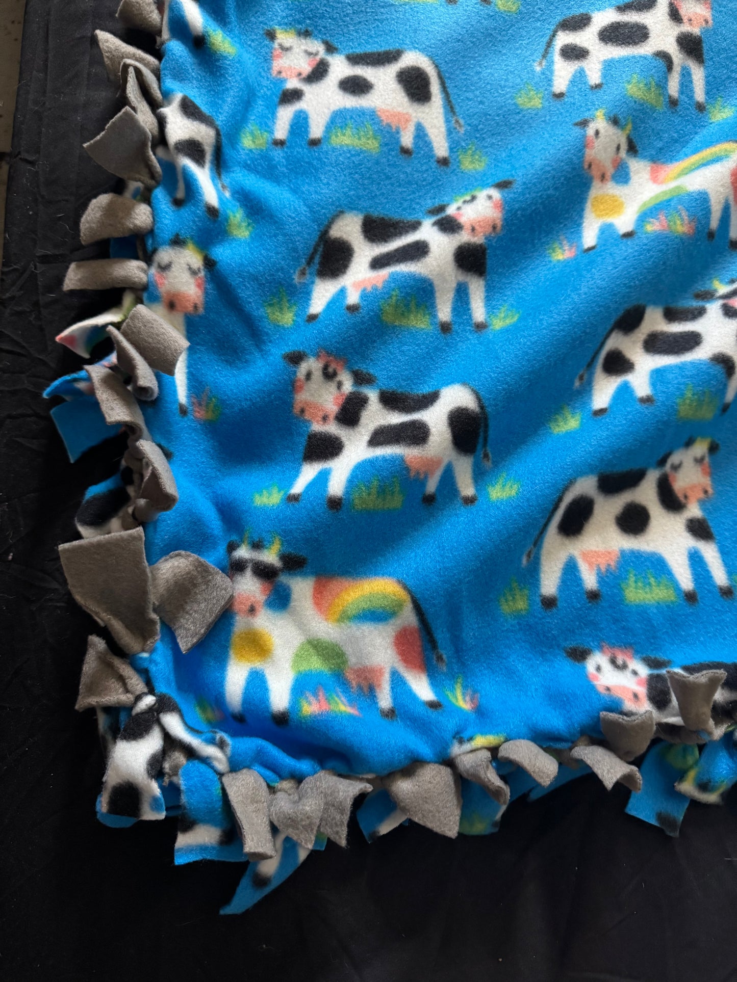 Tie blankets handmade