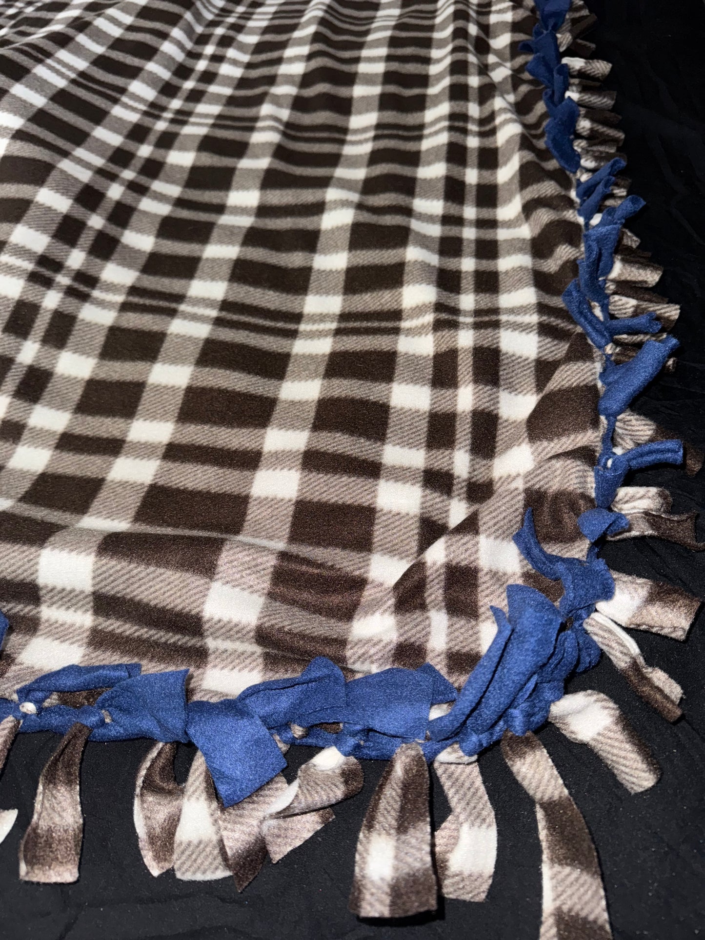Tie blankets handmade