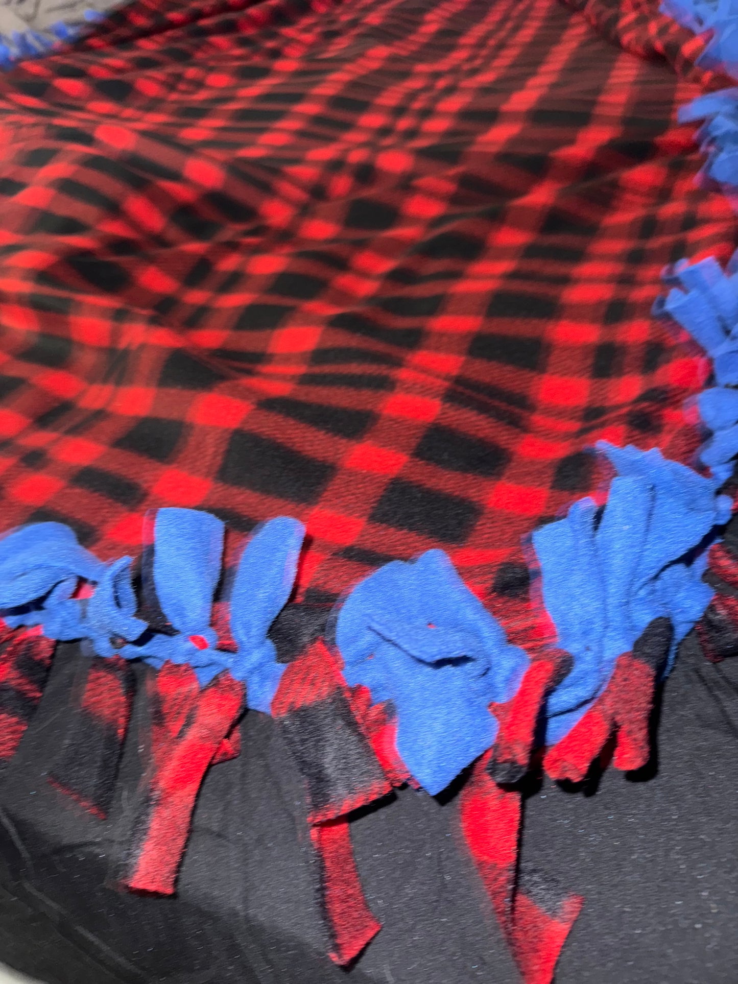 Tie blankets handmade