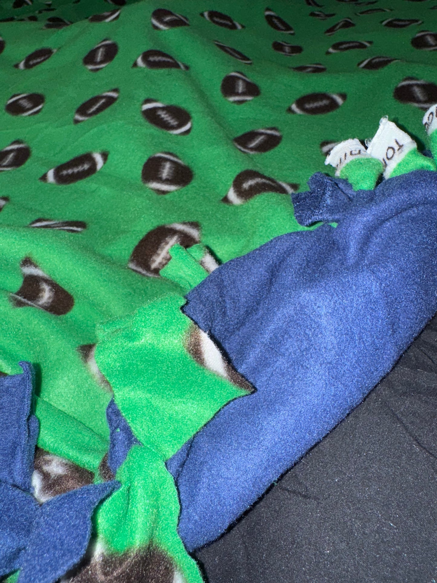 Tie blankets handmade